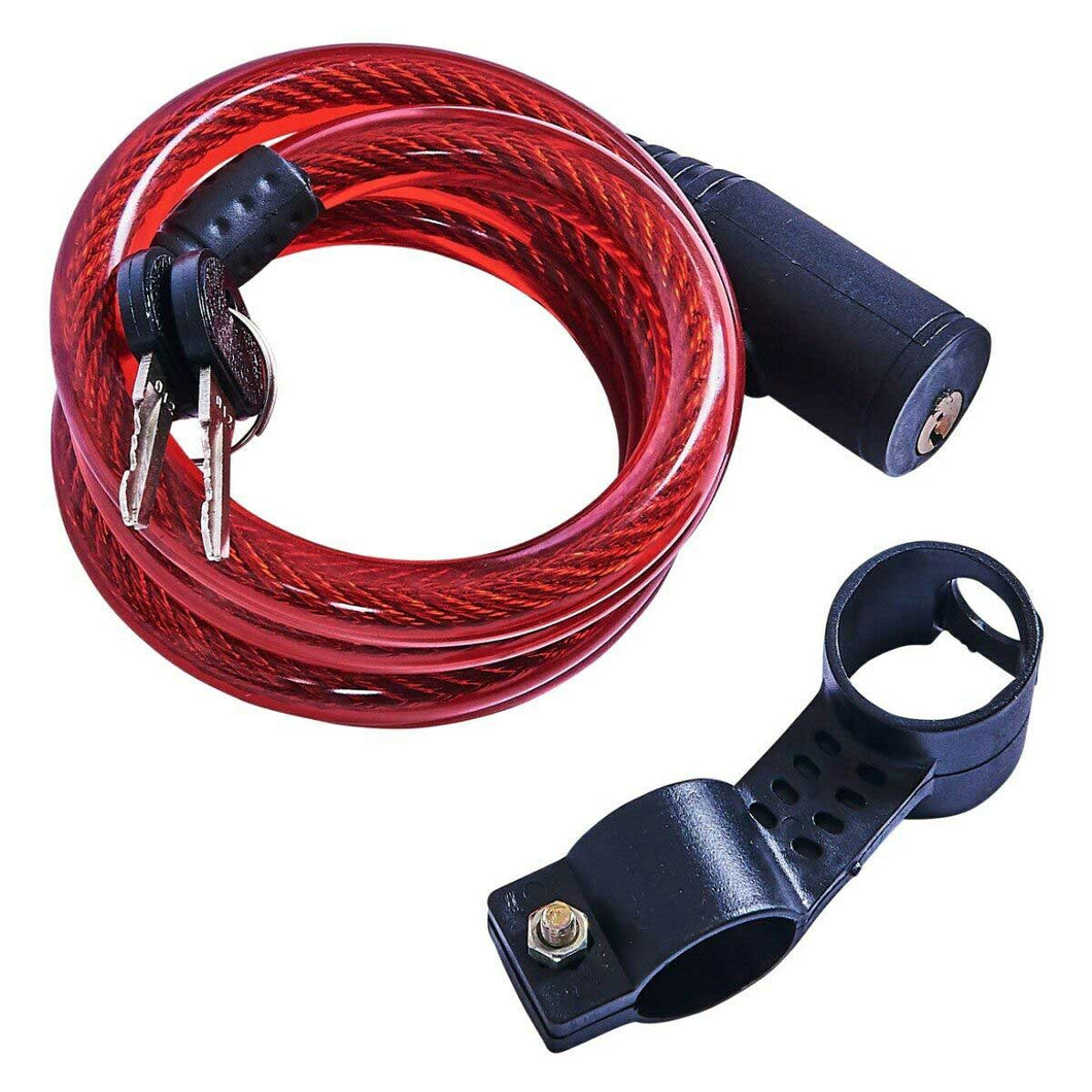 Amazon Thick Cable Bike Lock 12mm THICK BIKE BICYCLE CYCLE SPIRAL