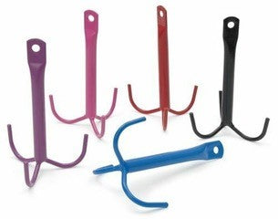 3 Prongs Tack Cleaning Hook - Tack Room Accessory Bridle Rack