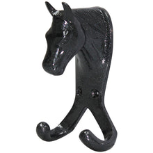 Load image into Gallery viewer, Horse Head Double Stable / Wall Hook
