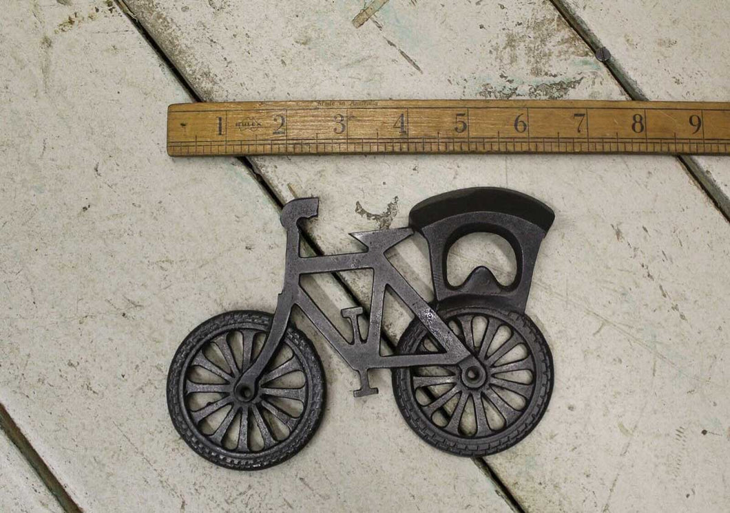 Bicycle Mountable Cast Iron Bottle Opener 160 x 115mm