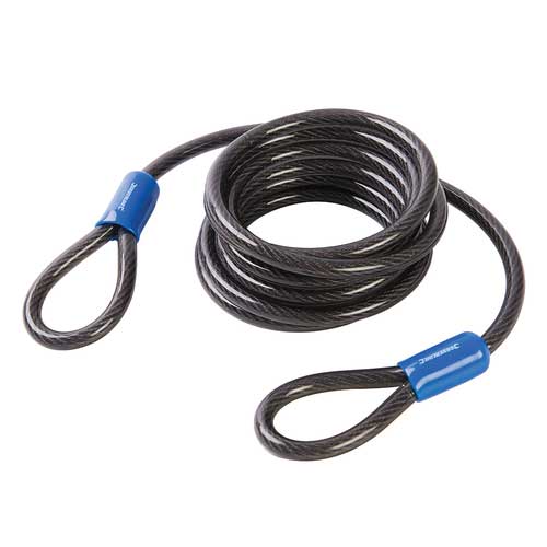 Looped Steel Security Cable 1.5m x 8mm