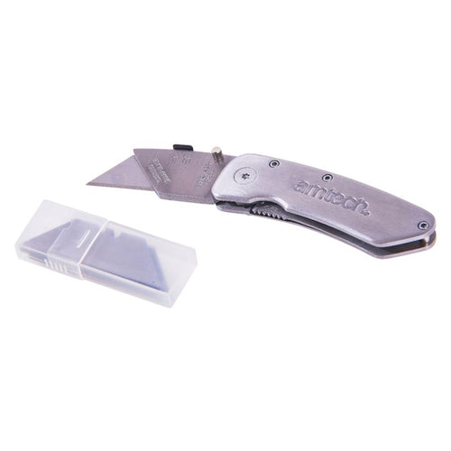 Foldback Utility Knife - Stainless Steel