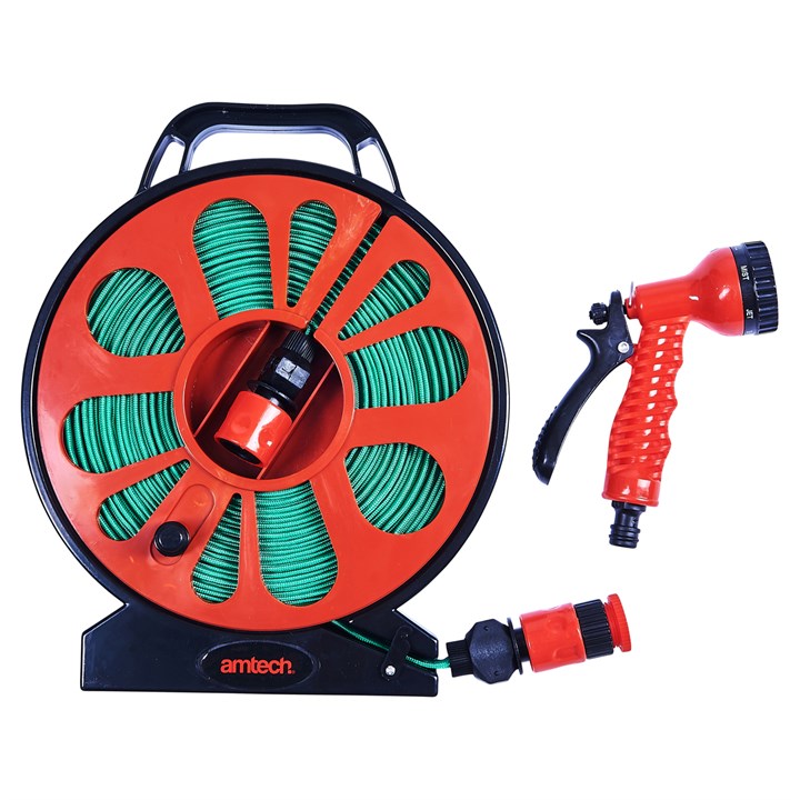 50Ft Flat Hose On Reel